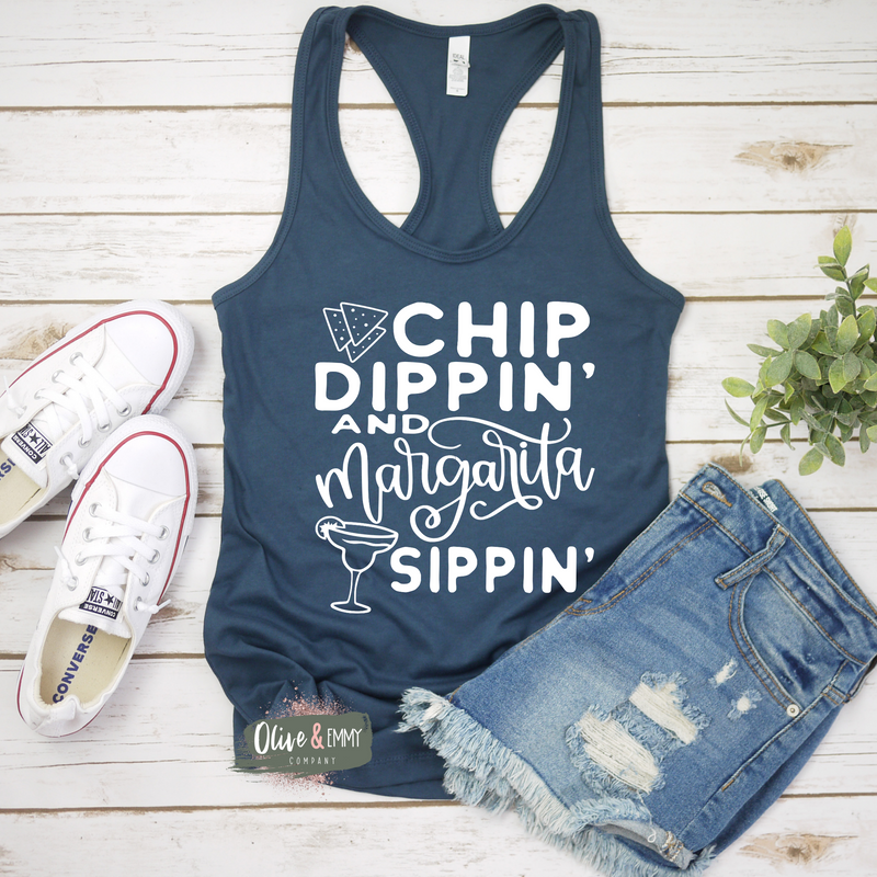 Chip Dippin' and Margarita Sippin'